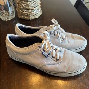 Vans short blue white